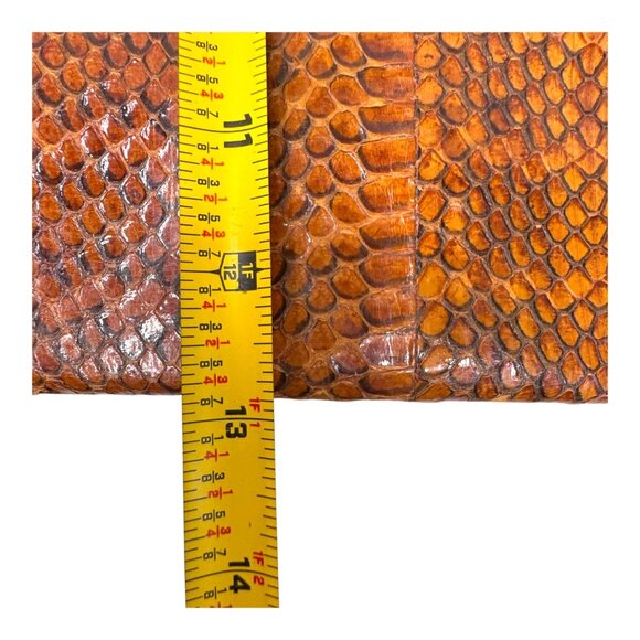 Genuine Snakeskin Luxury Handbag Made In India Exotic Leather Tote Messenger - Picture 9 of 10